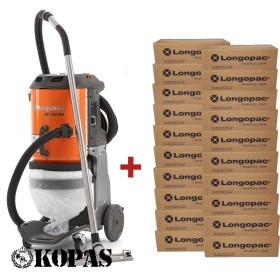 Tolmuimeja Husqvarna DE 110 SH + 20X longopack